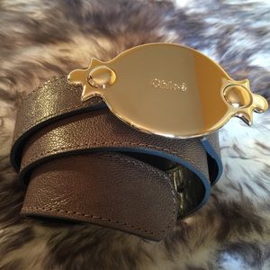 New Authentic Chloe Women’s Belt, Size 75